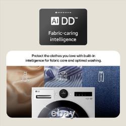 LG Series 5 AI Direct Drive 11kg 1400rpm Washing Machine White F4X5011TWB