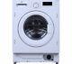 Logik Integrated Washing Machine 8kg Quick Wash 1400 Rpm Spin Liw814w15 White