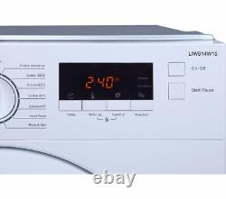 LOGIK Integrated Washing Machine 8kg Quick Wash 1400 rpm Spin LIW814W15 White