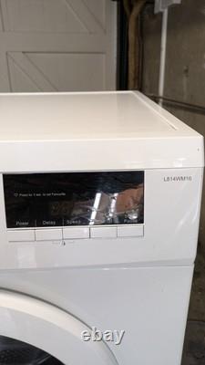 LOGIK L814WM20 8 kg 1400 Spin Washing Machine White