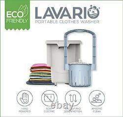 Lavario Portable Clothes Washer Manual Non-Electric Portable Washing Machine