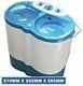 Leisurewize 3kg Twin Tub Portable Washing Machine