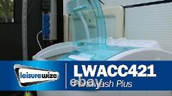 Leisurewize Deluxe Twin Tub Washing Machine Spin Dryer Wash Power LWACC421#