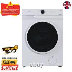 Midea MF100W70 White Freestanding 7kg Washing Machine 1200 RPM-White D Rated