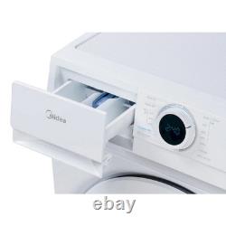 Midea MF100W70 White Freestanding 7kg Washing Machine 1200 RPM-White D Rated