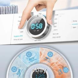 Midea MF100W70 White Freestanding 7kg Washing Machine 1200 RPM-White D Rated