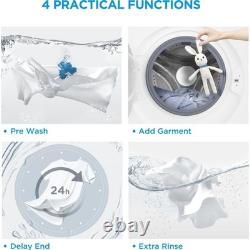 Midea MF110W80BA10/W-UK 8Kg Washing Machine White 1400 RPM A Rated