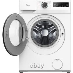 Midea MF110W80BA10/W-UK 8Kg Washing Machine White 1400 RPM A Rated