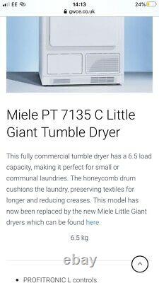 Miele Commercial Washing Machine And Tumble Dryer