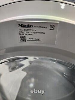 Miele W1 WSG663 9kg Washing Machine with 1400 rpm White Colour A Energy Rated