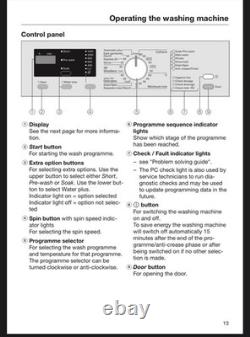 Miele WDA101 A+++ energy rated 7kg load 1400rpm Washing Machine