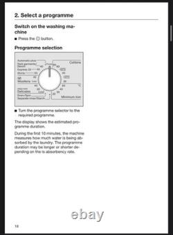 Miele WDA101 A+++ energy rated 7kg load 1400rpm Washing Machine