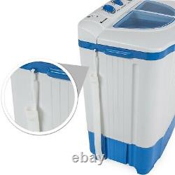 Mini Washing Machine 4,5 kg Portable Twin Tub Camping Washer + Spin Dryer New