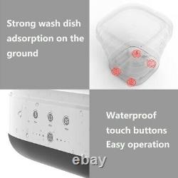 Moyu Foldable Portable Compact Bucket Washing Machine Spin Dry and Drainage Pipe