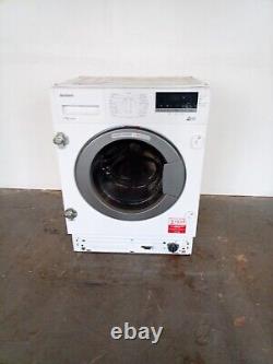 New Graded Beko LW1284410 Integrated 8 kg 1400 Spin Washing Machine V9