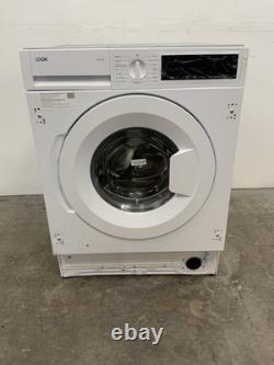 New Graded LOGIK LIW812W22 Integrated 8 kg 1200 Washing Machine RRP£329 P93