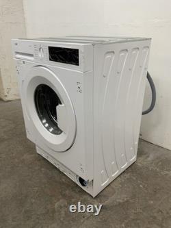 New Graded LOGIK LIW812W22 Integrated 8 kg 1200 Washing Machine RRP£329 P93