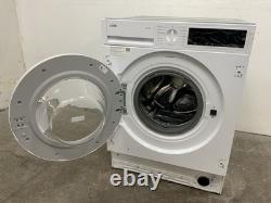 New Graded LOGIK LIW812W22 Integrated 8 kg 1200 Washing Machine RRP£329 P93