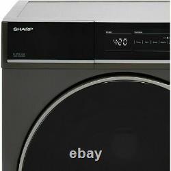 New SHARP ES-NFH014CAC-EN 10kg Freestanding Washing Machine Graphite COLLECT