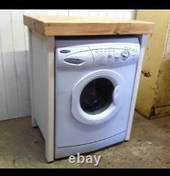 Pine Freestanding Wooden Appliance Gap Unit Dishwasher Washing Machine Cover