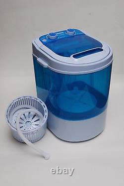 Portable 230v Mini Washing Machine Ideal For Caravan Motorhomes Spin Dryer