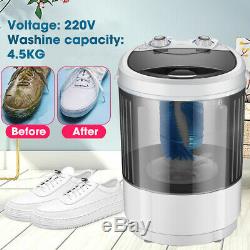 Portable 4.5Kg Mini Lazy Compact Washing Shoes Brush Machine Baby Home Dorm
