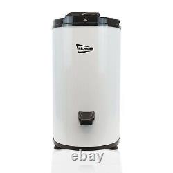 Portable Spin Dryer 350W Mains Powered Clothes Laundry Mini Drying Machine White