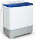 Portable Washing Machine, Kuppet 21lbs Compact Twin Tub Washer And Spin Dryer