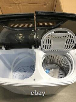 Portable Washing Machine TG23 Twin Tub Washer Machine Think Gizmos