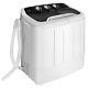 Portable Washing Machine Twin Tub Laundry Washer Machine 3.6kg Washer+2kg Dryer