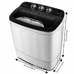 Portable Washing Machine with Wash and Spin Cycles by Think Gizmos TG23