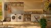 Relaxing Autumn Laundry Room Ambience Washer U0026 Tumble Dryer White Noise
