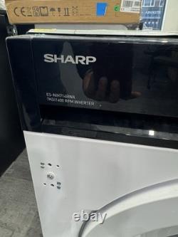 SHARP ES-NIH714BWA-EN Integrated 7 kg 1400 Spin Washing Machine White