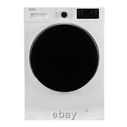 SIA 10kg 1400RPM Washing Machine, 16 Programs, LED display SWM104KW