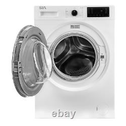 SIA 10kg 1400RPM Washing Machine, 16 Programs, LED display SWM104KW