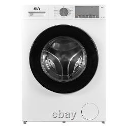 SIA SWM80WM 8kg 1400RPM Washing Machine in White, A Rated