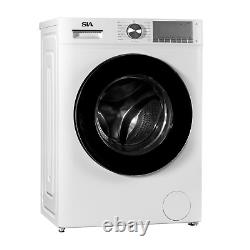 SIA SWM80WM 8kg 1400RPM Washing Machine in White, A Rated