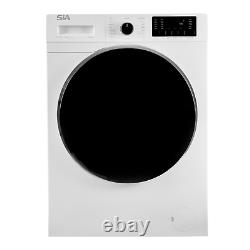 SIA SWM84KW 8kg 1400RPM Washing Machine, 16 Programs, 3-24hr Delay Timer