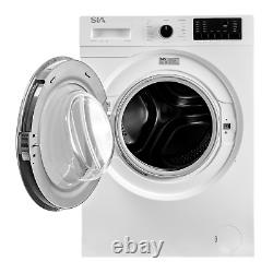 SIA SWM84KW 8kg 1400RPM Washing Machine, 16 Programs, 3-24hr Delay Timer