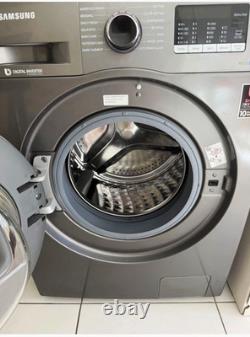 Samsung EcoBubble 8kg Front-Loading Freestanding Washing Machine Grey Child Lock