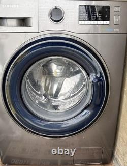 Samsung EcoBubble 8kg Front-Loading Freestanding Washing Machine Grey Child Lock