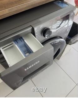 Samsung EcoBubble 8kg Front-Loading Freestanding Washing Machine Grey Child Lock