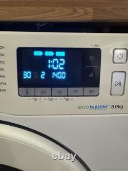 Samsung WW80J5556MW 8kg EcoBubble Washing Machine White Fully Working