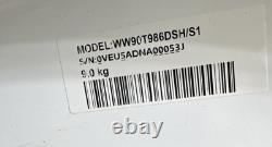 Samsung WW90T986DSH/S1 A 9kg Washing Machine White new door o-ring installed