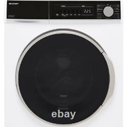 Sharp ES-NFB814AWB 8Kg Washing Machine 1400 RPM B Rated White 1400 RPM
