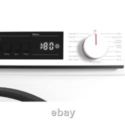 Sharp ES-NFB814BWNA-EN 8Kg Washing Machine White 1400 RPM A Rated
