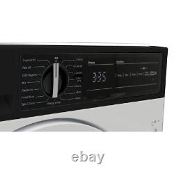 Sharp ES-NIH814BWA-EN 8Kg Washing Machine 1400 RPM A Rated White 1400 RPM