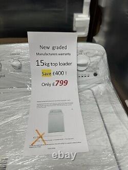 Top Loader Washing Machine 15kg Whirlpool 3LWTW4705FW Graded/Ex-Display