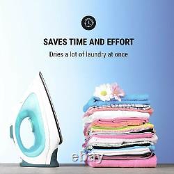 Tumble Dryer Compact Spin Machine Clothes Laundry 45 W 1.5 kg Timer White / Blue