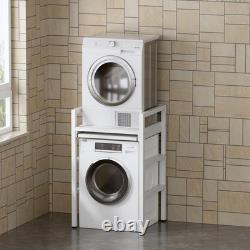 Tumble Dryer Stacking Kit, Washing Machine Stacking Kit with Sliding Raill Hanger